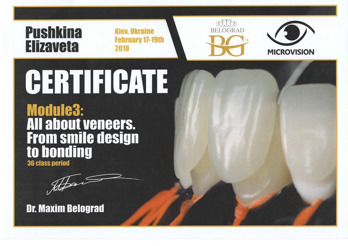2018 Module 3. All about veners. From smile design to bonding