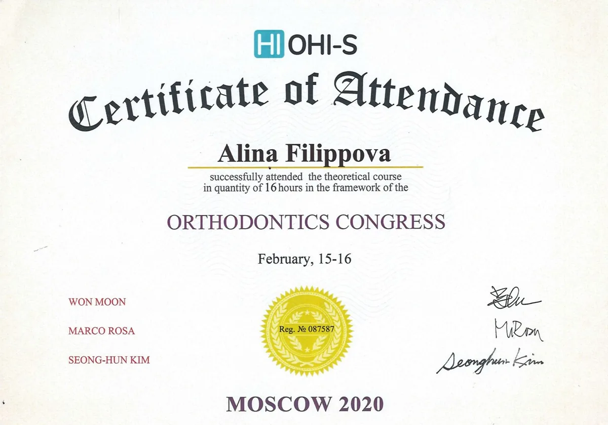 2020 HI-OHI-S (Orthodontics Congress)